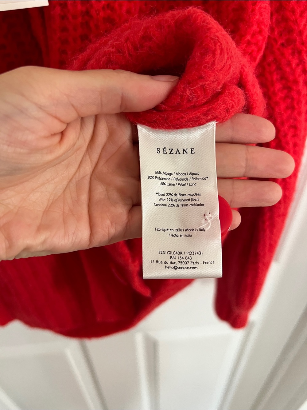 Sezane Emile Cardigan - Picture 8 of 9